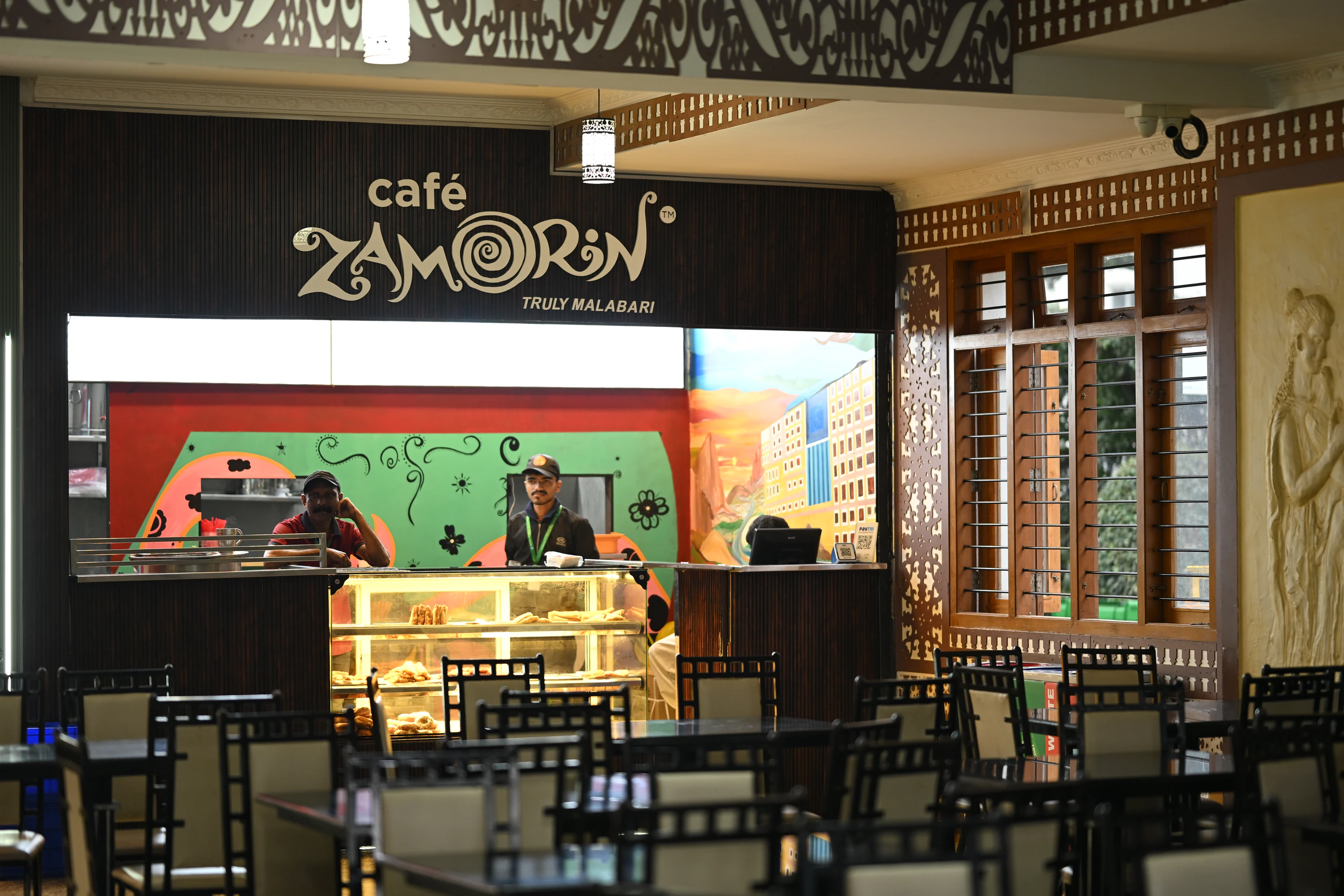 Kristu Jayanti University Cafeteria Dining Area